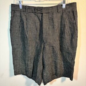 Club Cabana‎ black and white shorts